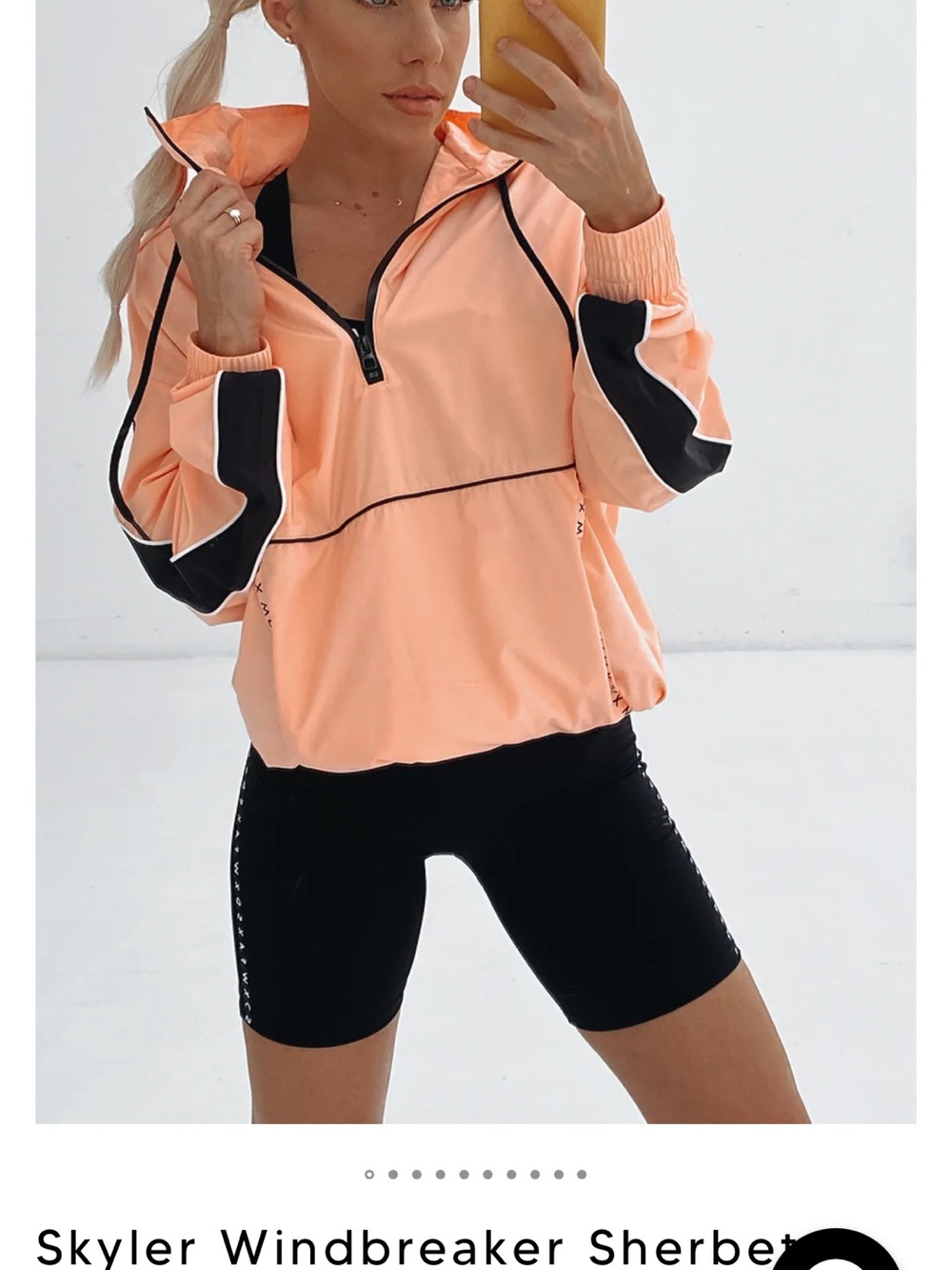 Sarah’s Day x White Fox Boutique Windbreaker